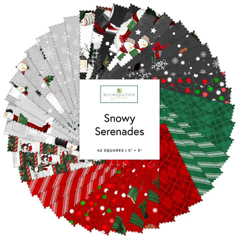 Snowy Serenades  5 Karat Crystals by Danielle Leone for Wilmington Prints