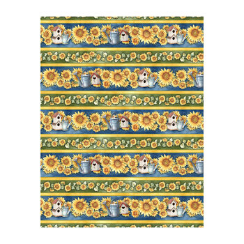 Sunspell 33967-457 Repeating Multi Stripe by Nancy Mink for Wilmington Prints