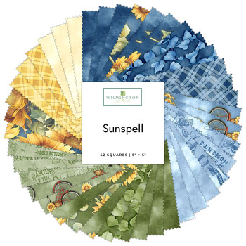 Sunspell  5 Karat Crystals Nancy Mink for Wilmington Prints