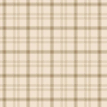 Primo Plaids Flannel Pine & Berries PP092499-CREAM by Marcus Fabrics