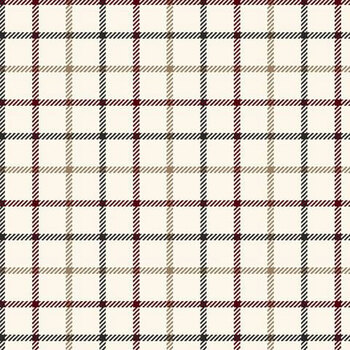 Primo Plaids Flannel Tawny & Teal PP092503-CREAM by Marcus Fabrics