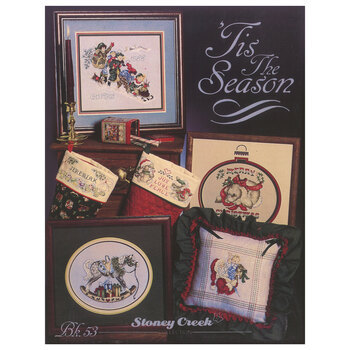 'Tis The Season Cross Stitch Book by Stoney Creek