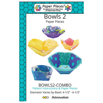Bowls 2 Pattern and Paper Piece Pack