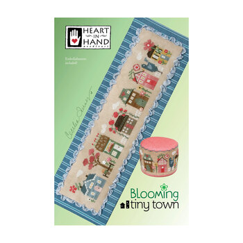 Blooming Tiny Town Cross Stitch Pattern by Heart in Hand Needleart
