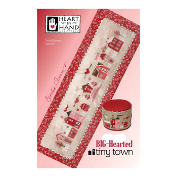 Big-Hearted Tiny Town Cross Stitch Pattern by Heart in Hand Needleart
