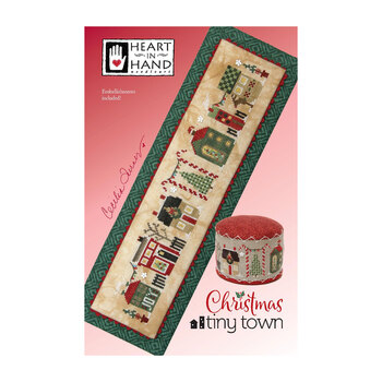 Christmas Tiny Town Cross Stitch Pattern by Heart in Hand Needleart