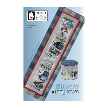 Frosty Tiny Town Cross Stitch Pattern by Heart in Hand Needleart