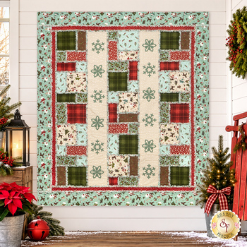  Snowtop Mountain Flannel Rag Quilt Kit - RESERVE