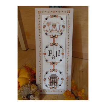 Fall Cross Stitch Pattern by Serenità di Campagna