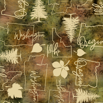 2027 All Pacific Northwest Shop Hop SH219-835 by Island Batik