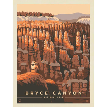 National Parks Wilderness & Wonder PD15091-PANEL Bryce Canyon Poster Panel by Anderson Design Group for Riley Blake Designs