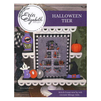 Halloween Tier Cross Stitch Pattern by Erin Elizabeth Designs