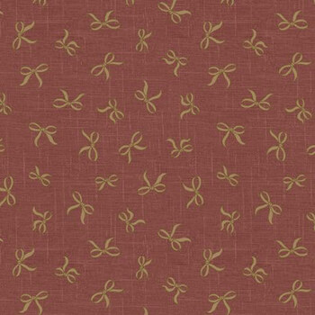 Chateau Noel R522379D Bows Rose by Dawn Heese for Marcus Fabrics
