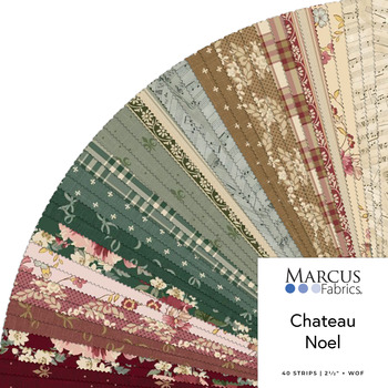 Chateau Noel  2.5" Strips Dawn Heese for Marcus Fabrics