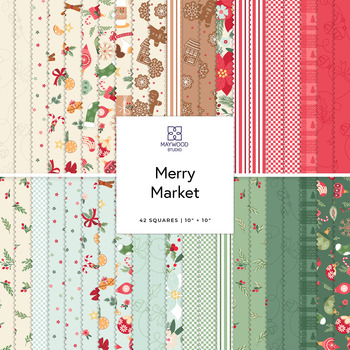 Merry Market  10" Squares Kimberbell for Maywood Studio
