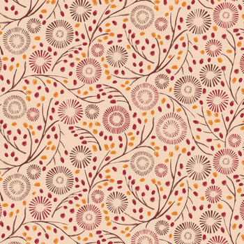 Autumn Owl 30260102-01 Abstract Autumn Beige by Camelot Fabrics