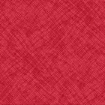 Gingham Garland MAS11467-R Burlap Red by Maywood Studio