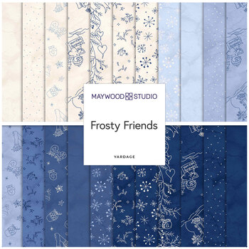 Frosty Friends  Yardage by Robin Kingsley for Maywood Studio