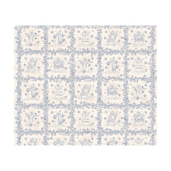 Frosty Friends MAS11480-E Blocks Cream by Robin Kingsley for Maywood Studio