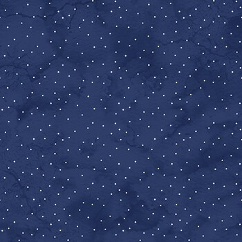 Frosty Friends MAS11485-N Dots Navy by Robin Kingsley for Maywood Studio