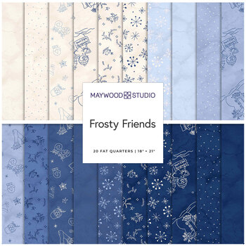 Frosty Friends  Fat Quarter Bundle Robin Kingsley for Maywood Studio