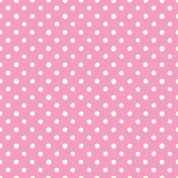 Petals & Blooms Y5266-73 Dk Pink Dot by Silvia Vassivela for Clothworks