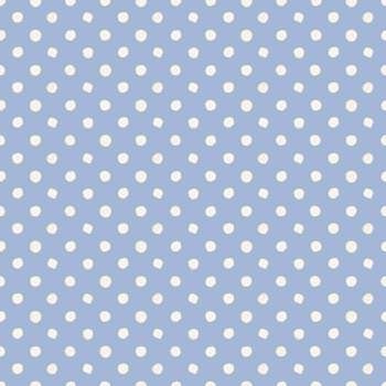 Petals & Blooms Y5266-88 Denim Dot by Silvia Vassivela for Clothworks