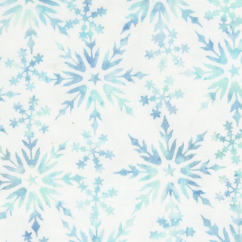 Noel Noel Batik 3973Q-X Star of Bethlehem Snow Day by Jacqueline de Jonge for Anthology Fabrics