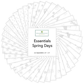 Essentials Spring Days  Charm Pack by Wilmington Prints