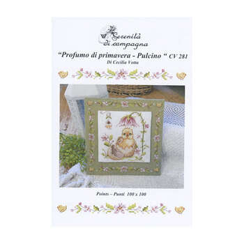 Scent of Spring - Chick Cross Stitch Pattern by Serenità di Campagna