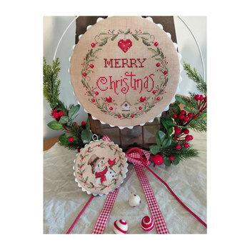 Scent of Christmas - Merry Christmas Cross Stitch Pattern by Serenità di Campagna