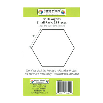 Paper Pieces 3" Hexagons