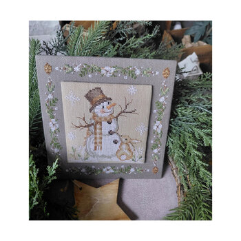 Winter Forest - Snowman Cross Stitch Pattern by Serenità di Campagna