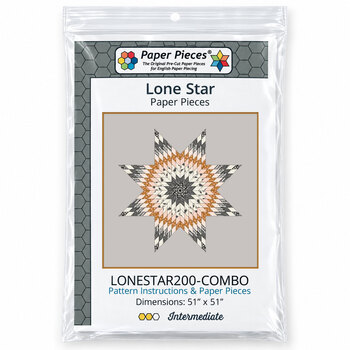 Lone Star Pattern and Paper Piece Pack