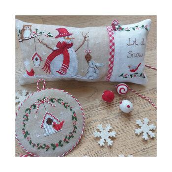 Let it Snow Cross Stitch Pattern by Serenità di Campagna