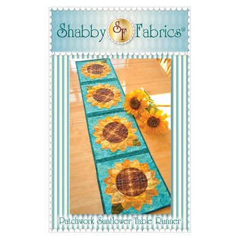 Patchwork Sunflower Table Runner Pattern, Image