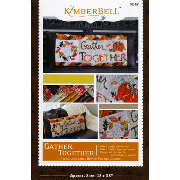 Gather Together - Kimberbell Bench Pillow Pattern, Image