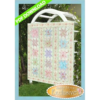 Stars in the Garden Pattern - PDF Download, Image