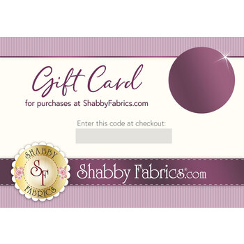 Shabby Fabrics Gift Card, Image