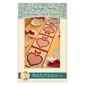 Vintage Series Table Runner - February Pattern, Image