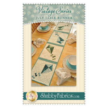 Vintage Series Table Runner - July Pattern, Image