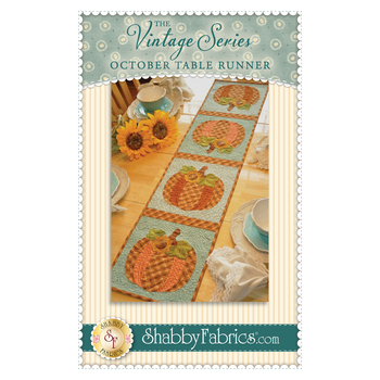 Vintage Series Table Runner - October Pattern, Image