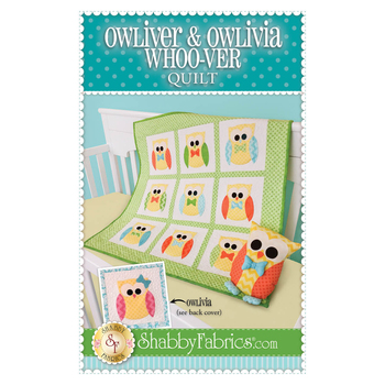 Owliver & Owlivia Whoo-ver Quilt Pattern, Image