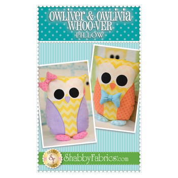 Owliver & Owlivia Whoo-ver Pillow Pattern, Image