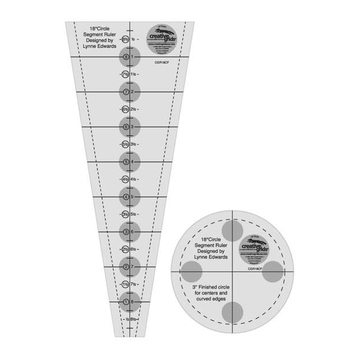 Creative Grids 18 Degree Dresden Plate Ruler - #CGR18CF, Image