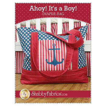 Ahoy! It's A Boy! Diaper Bag Pattern, Image