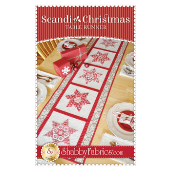 Scandi Christmas Table Runner Pattern, Image