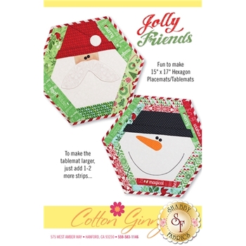 Jolly Friends Placemats Pattern, Image