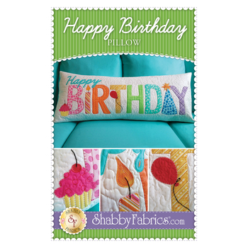 Happy Birthday Pillow Pattern, Image