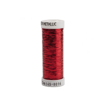 Sulky Sliver Metallic Thread - #8014 Christmas Red - 250yd, Image